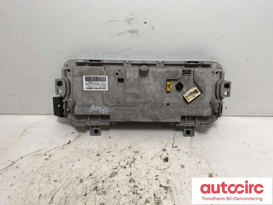 Instrumentpanel til Opel Mokka E 2020-->> (Type II)  (PSA|9837403980|9864094780|)