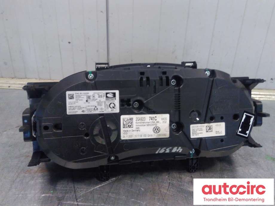 Instrumentpanel til VW T-Roc 2017-->>  (CONTINENTAL|2GA920741C|2GA 920 741 C|A3C0426140000)