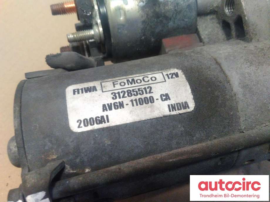 Starter til Volvo V60 2010-2013 (Type I, Fase 1)  (FOMOCO|36003224|31285512|AV6N-11000-CA)
