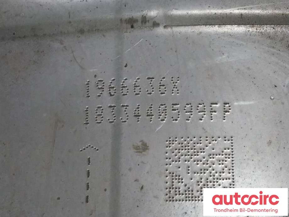 Katalysator til Volvo V60 / V60 CC 2018-->> (Type II)  (VOLVO|31422370|36012729|1966636X)