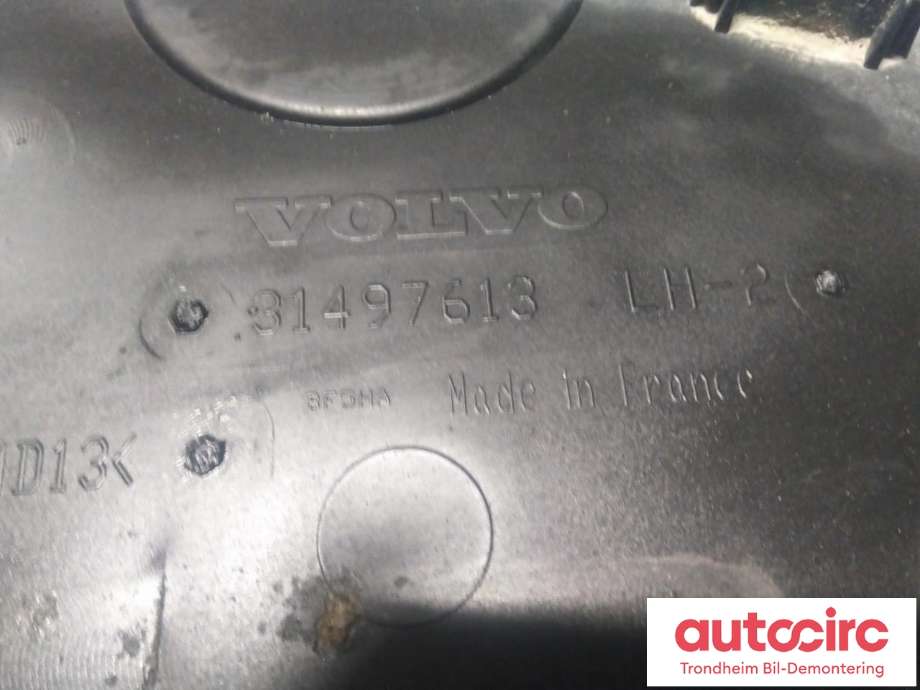 Motorplate under motor til Volvo V60 / V60 CC 2018-->> (Type II) (VOLVO|31497613|)