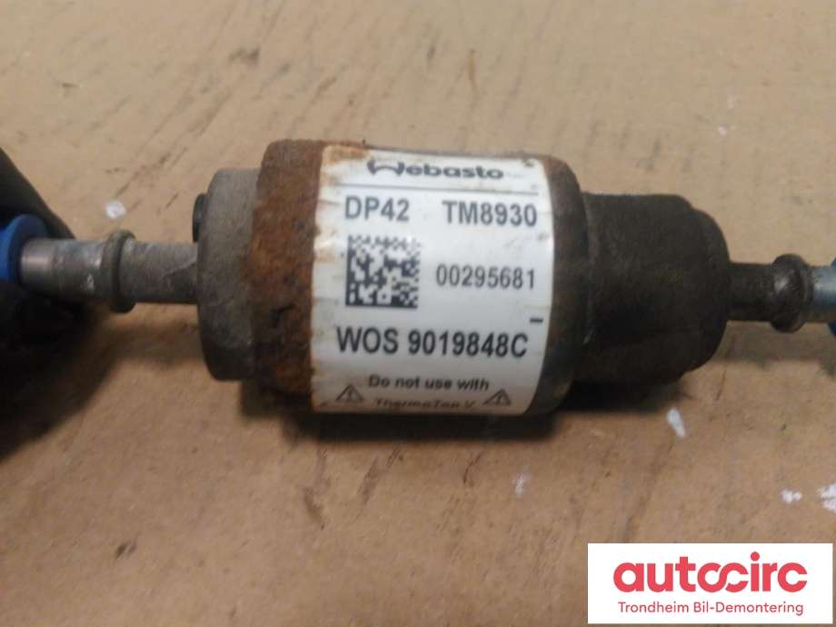 Dieselpumpe fødepumpe til Volvo V60 / V60 CC 2018-->> (Type II)  (WEBASTO|32275886|)