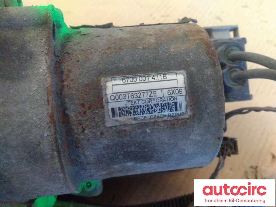 Tannstang elektrisk til Peugeot 207 2006-2012  (JTEKT|6700001471B|4001F8|)