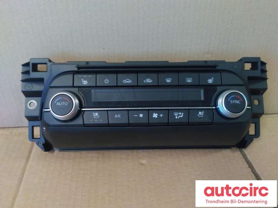 Varmeapparat betjening til Mazda CX-5, 2017-->> (Type II) (..|KN5B-61190-U)