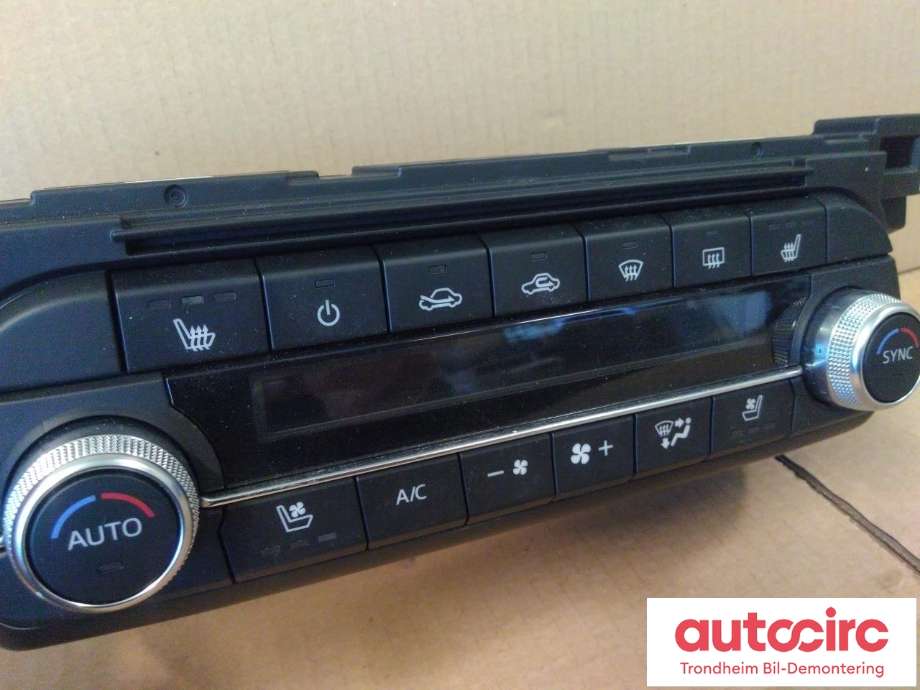 Varmeapparat betjening til Mazda CX-5 2017-->> (Type II) (..|KN5B-61190-U|KN5B-61190|KN5B61190)