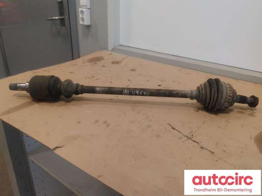 Drivaksel høyre bak, diesel/manuell til Peugeot Partner, 2002-2008 (Type I, Fase 2) (DANGEL|NO PARTS ID)