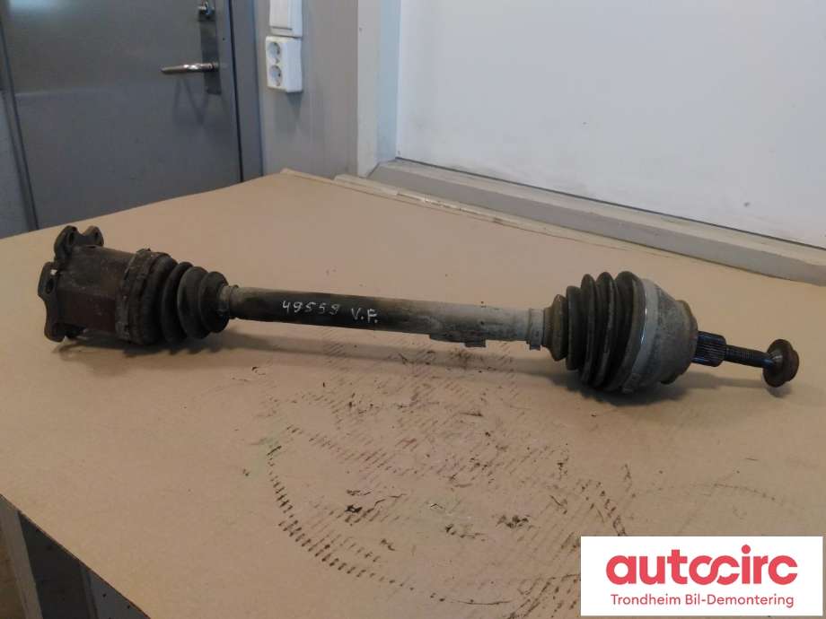Drivaksel venstre foran, diesel/automat til Audi A6 2008-2011 (Type III, Fase 2) (C6) (C6) (..|4F0407271J|4F0 407 271 J|)