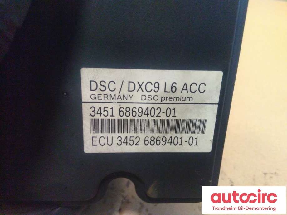 ABS sentral til BMW 7-Serie 2009-2015 (F01/F02/F03/F04) (F01/F02/F03/F04) (..|34516876917|34516869402|34516856846)