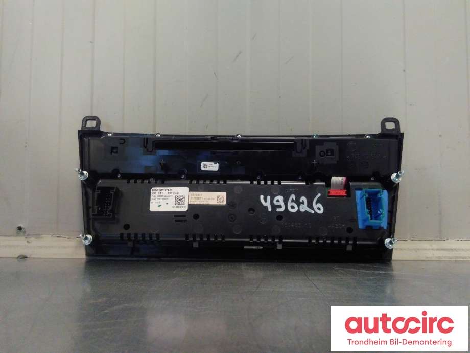 Varmeapparat betjening til BMW 7-Serie 2009-2015 (F01/F02/F03/F04) (F01/F02/F03/F04) (BMW|9331878|61319331878|61319328415)