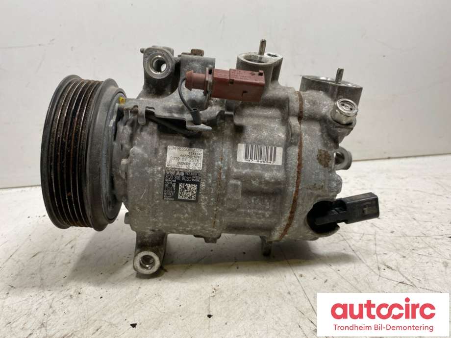 Aircondition kompressor til VW Polo 2017-2021 (Type VI, Fase 1)  (DENSO|3Q0816803D|3Q0816803B|)