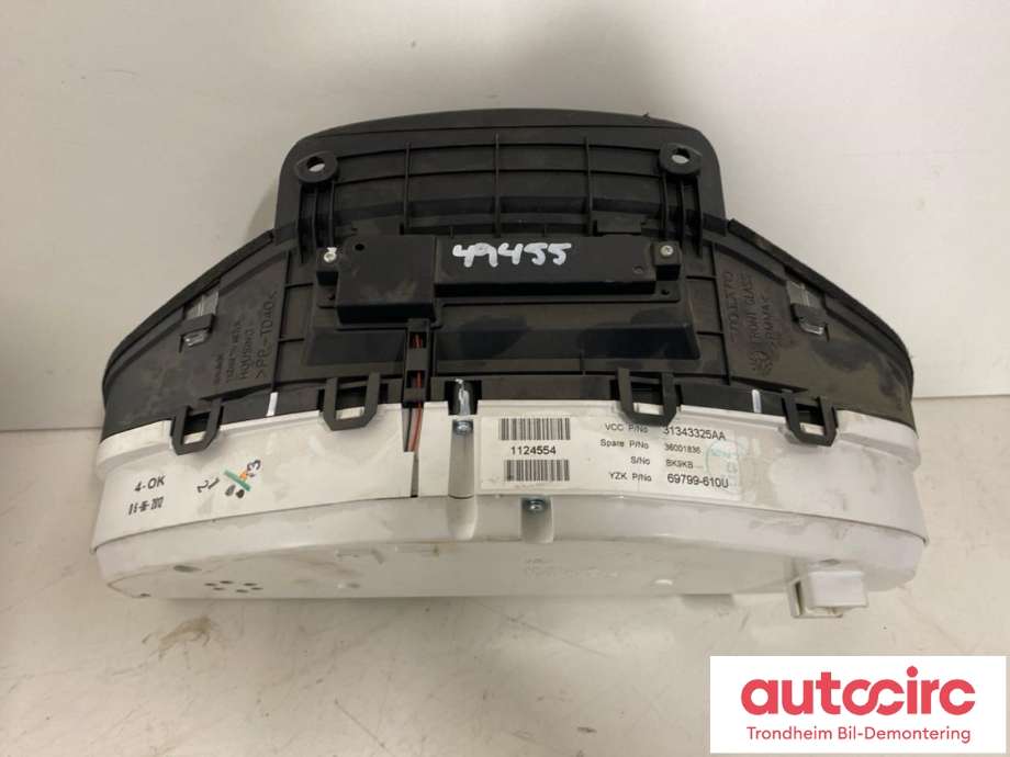 Instrumentpanel til Volvo XC70 2008-2013 (Type II, Fase 1)  (...|31343325|36001836|)