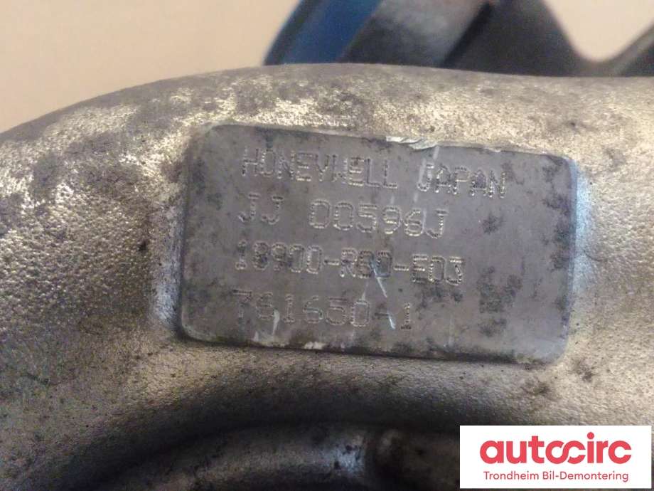 Turbo til Honda Accord 2003-2008 (Type VII) (GARRETT-HONEYWELL|18900-RBD-E03|18900RBDE03|)