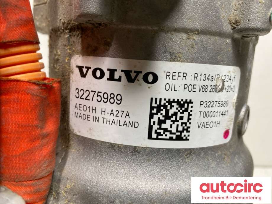Aircondition kompressor elbil til Polestar 2 2020-->>  (VOLVO|32275989|36010526|)