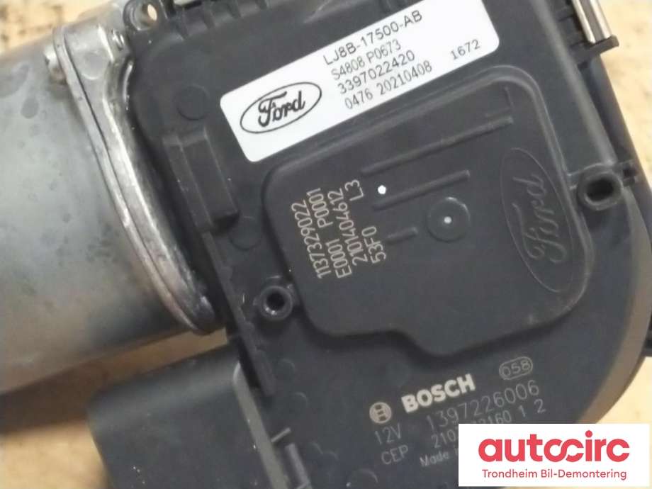 Viskermotor frontrute til Ford Mustang Mach-e 2020-->> (BOSCH|LJ8B-17500-AB|2476241|LJ8B-17504-AA| 1397226006)
