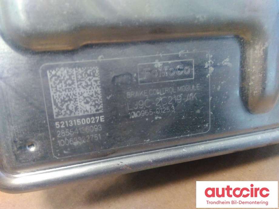 Bremsekraft-forsterker til Ford Mustang Mach-e 2020-->>  (FOMOCO|LJ9C-2C219-AK|LJ9C-2D335-AK|2606014| 2726188| LK9C-2D335-DD)