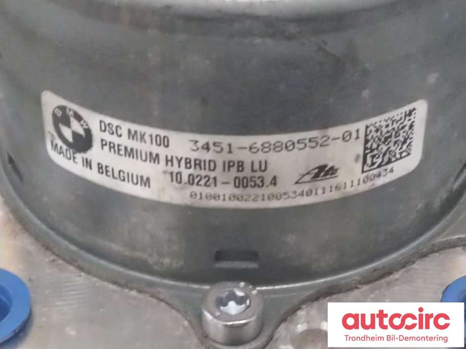 ABS sentral til BMW 2-Serie, Active/Gran Tourer 2014-->> (F45/F46) (F45/F46) (..|6880552|34515A374B9|34 51 5 A37 4B9)