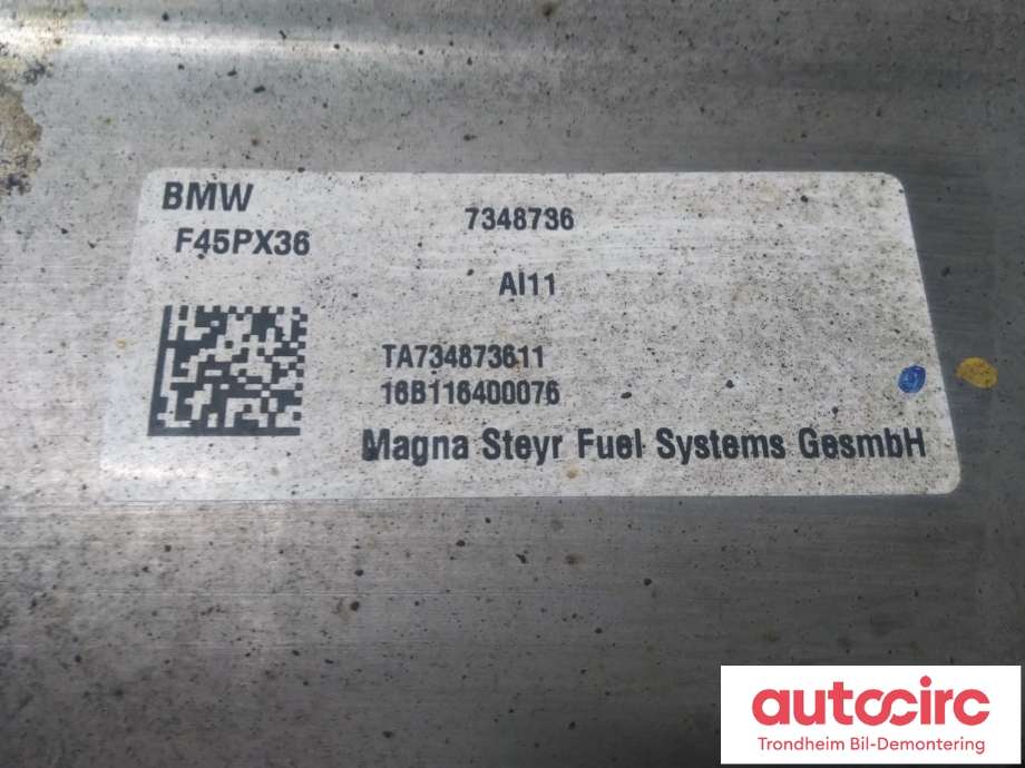Bensintank til BMW 2-Serie, Active/Gran Tourer 2014-->> (F45/F46) (F45/F46) (BMW AG|16117444931|7348736|)