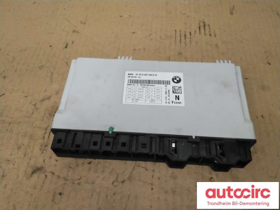 Styreenhet sete til BMW 7-Serie 2009-2015 (F01/F02/F03/F04) (F01/F02/F03/F04) (TEMIC|9297344|61356993305|61357943749| 61359459675| 9297344.9| A2-C731-2890-3-00)