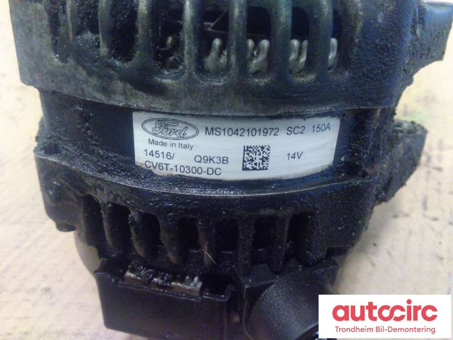 Dynamo til Ford Focus 2014-2018 (Type III, Fase 2)  (..|1821291|CV6T-10300-DC|2415010)