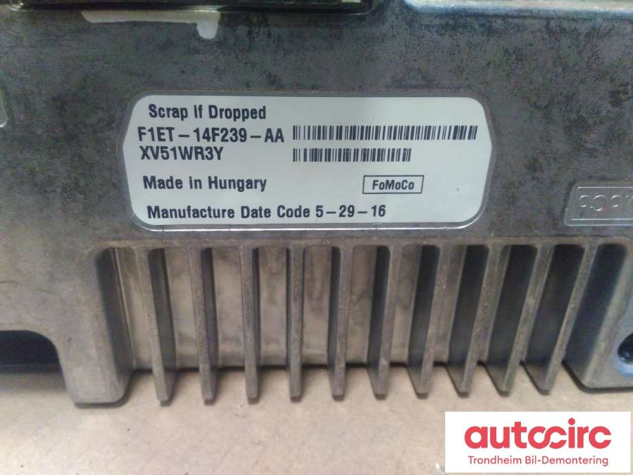 Bilstereo navigasjon skjerm til Ford Focus 2014-2018 (Type III, Fase 2)  (..|5308097|F1ET-14F239-AA|BM5T-18B955-FE)