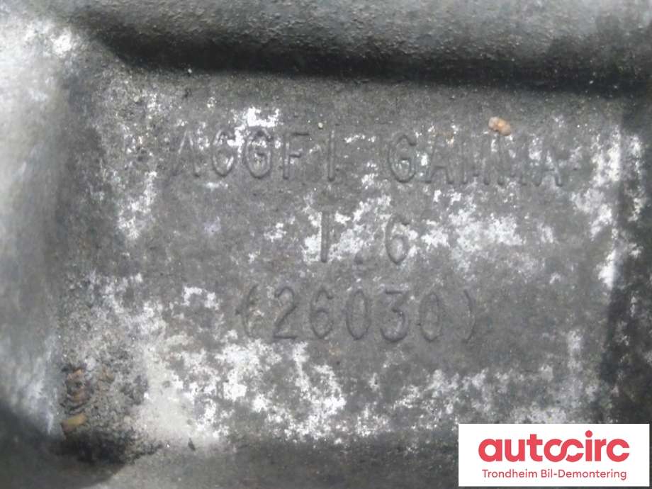 Girkasse automat til Hyundai Ix20 2010-2017  (HYUNDAI TRANSYS|4500026295||A6GF1)