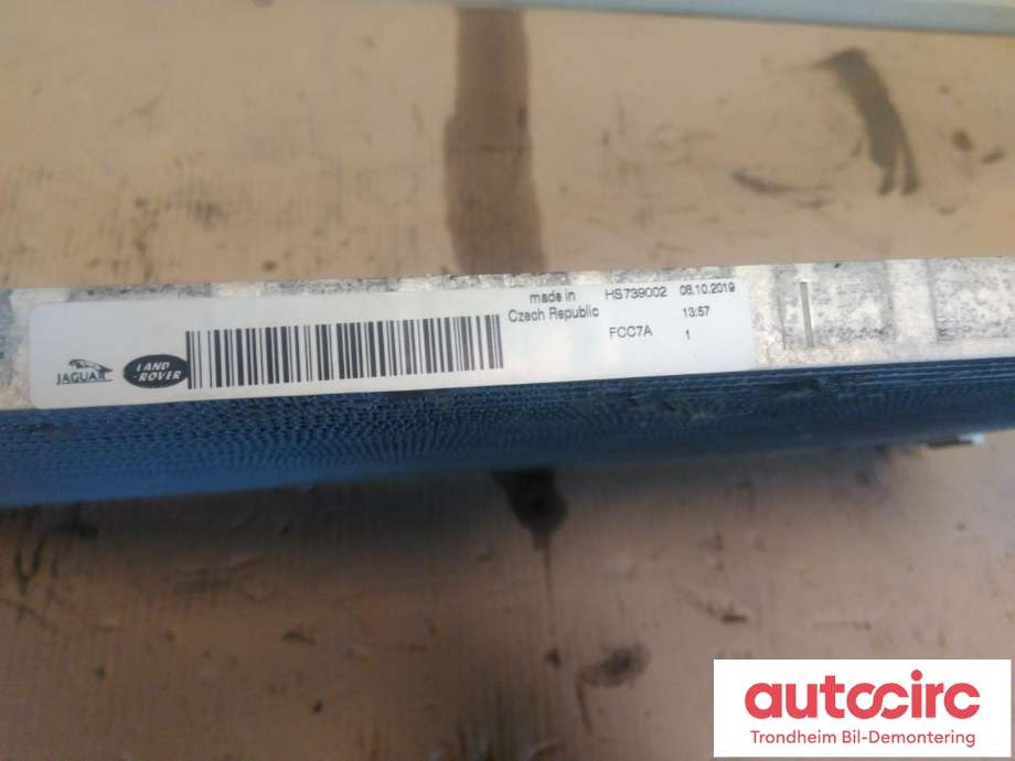 Aircondition radiator til Jaguar I-PACE 2018-->>  (...|T4K9611|J9D38D104AA|)