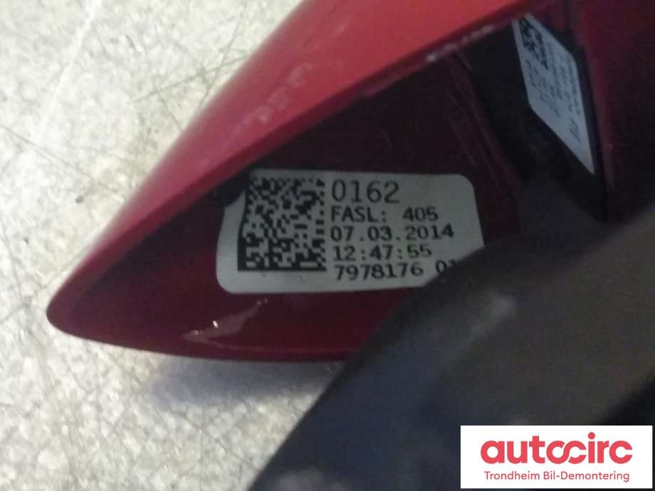 Dørhåndtak utv høyre foran til BMW M5 2011-2017 (F10) (F10) (ELEKTRISK|7978176|51217978176|51217249980)