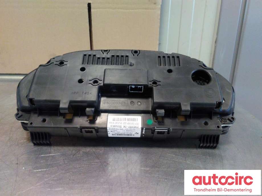 Instrumentpanel til BMW 3-Serie 2012-2018 (F30/F31/F34) (F30/F31/F34) (JOHNSON CONTROLS|9287494|62109287494|62108718270)