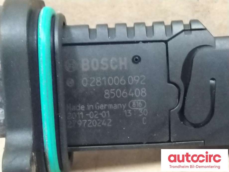 Luftmengde/luftmassemåler til Mini One/Cooper 2007-2014 (R55-57) (R55-57) (BOSCH|8506408|13628506408|0281006092)