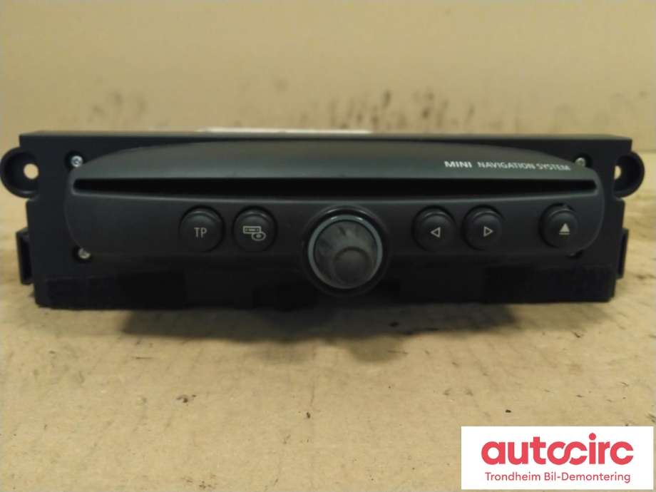Bilstereo navigasjon til Mini One/Cooper 2007-2014 (R55-57) (R55-57) (..|9257093|65123456817|)