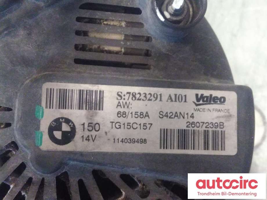 Dynamo diesel til Mini Countryman 2010-2016 (R60) (R60) (VALEO|7823291|12317823291|)