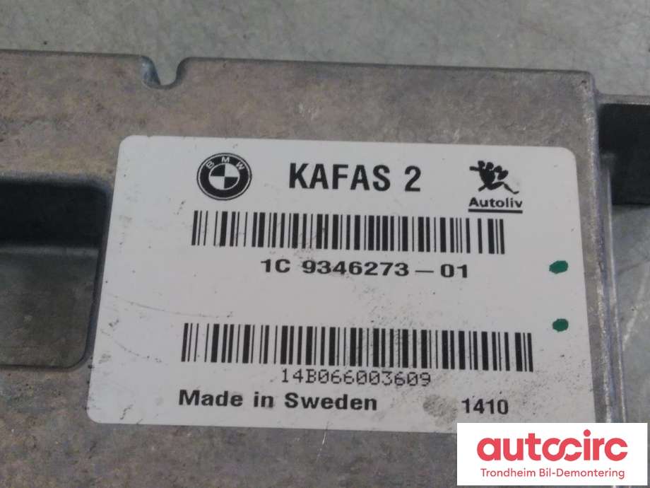 Styreenhet diverse til BMW M5 2011-2017 (F10) (F10) (AUTOLIV|9346273|66519359799|66515A350D2)