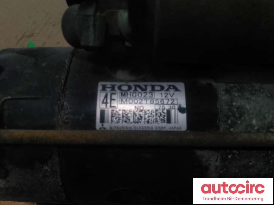 Starter diesel til Honda Accord 2003-2008 (Type VII) (MITSUBISHI|31200-RBD-E01|31200RBDE01|M002T85672)