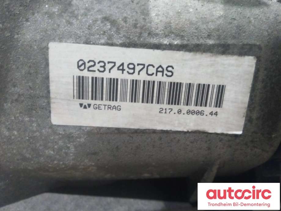 Girkasse manuell 6-trinn til BMW 3-Serie 2005-2011 (E90/E91/E92/E93) (E90/E91/E92/E93) (GETRAG|23007626306| 23007565901|7565901| 7626306|GS6-17BG)