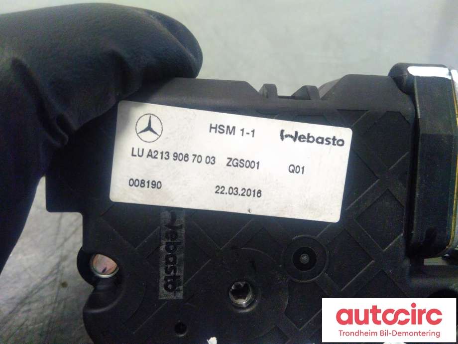 Takluke motor til Mercedes E-Klasse 2016-2023 (W213) (W213) (WEBASTO|A2139067003|)