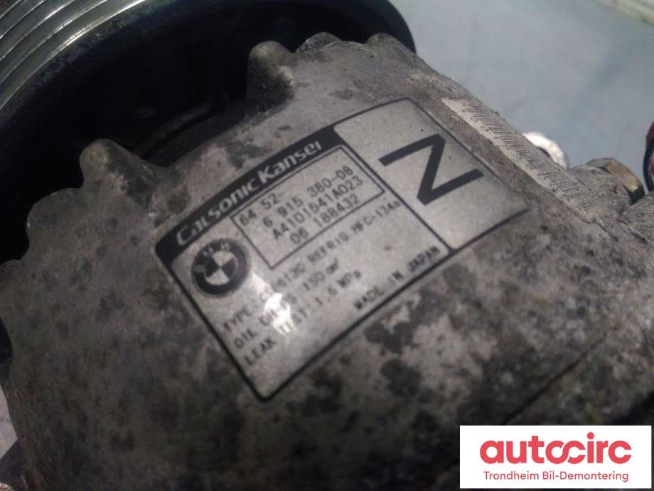 Aircondition kompressor til BMW 3-Serie 2005-2011 (E90/E91/E92/E93) (E90/E91/E92/E93) (..|64529182793|64526915380|9182793)