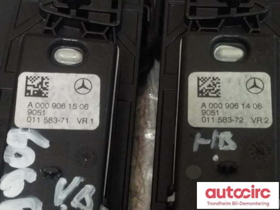 Tak håndtak til Mercedes E-Klasse 2016-2023 (W213) (W213) (BEGGE SIDER, BAK|A0009061506|A1668100554|A1668100654)