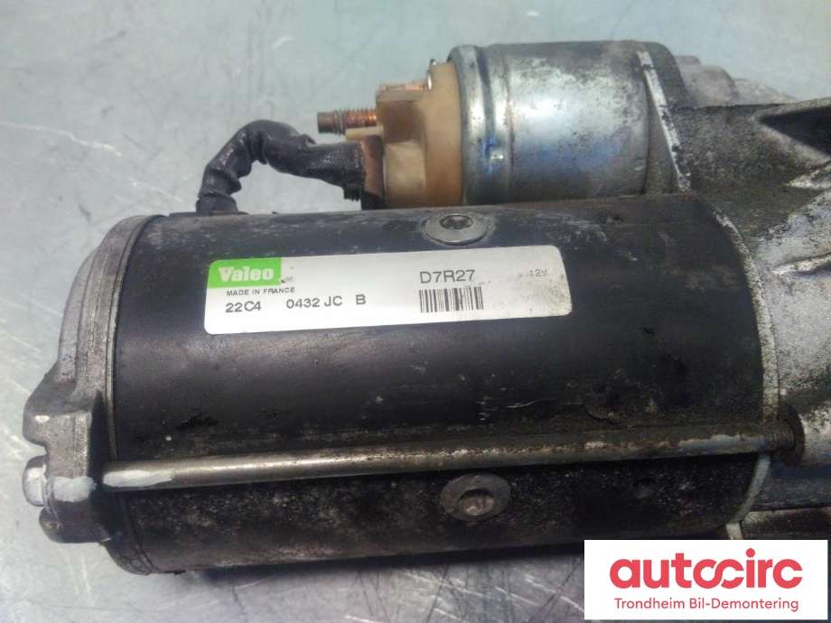 Starter diesel til Peugeot 307 2001-2004 (Fase 1) (VALEO|D7R27|5802M4|1638118480| 5802CQ)