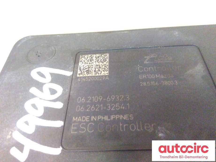 ABS sentral til Mazda CX-5 2012-2017 (Type I) (ATE|KJ02-43-7A0|KJY2-43-7A0|KJY2437A0| 06.2102-2827.4| 06.2109-6932.3| 06.2621-3254.1| KJ02437A0)