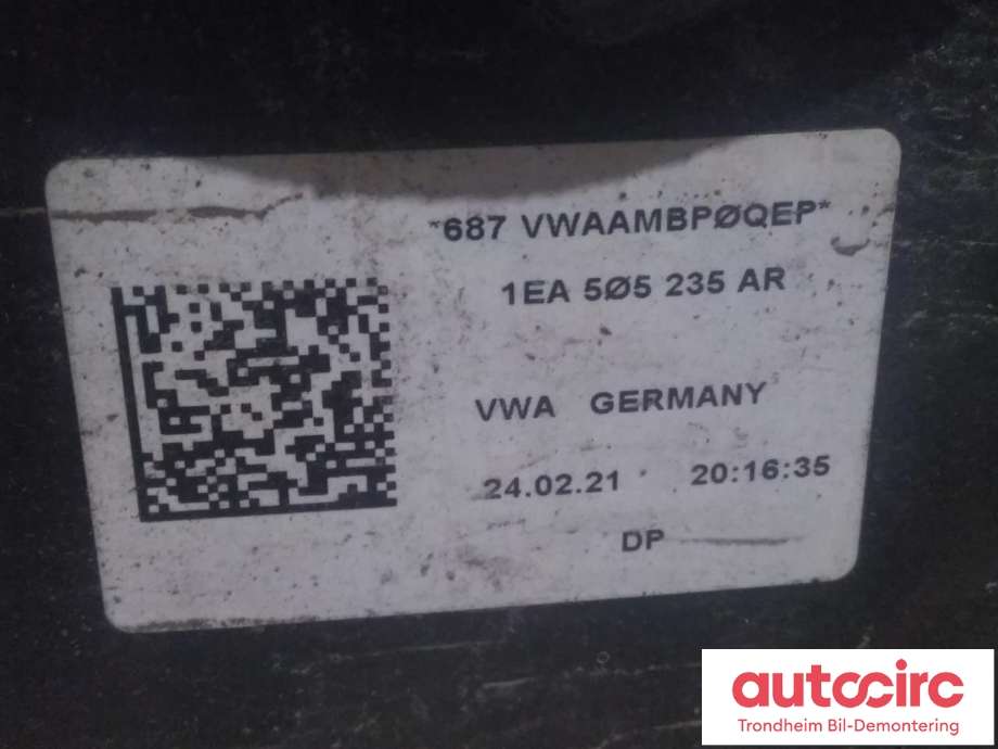 Travers bak til VW ID.4 2020-->> (..|11A500025|1EA505235AR|1EA505235BE| 1EA 505 235 AR| 1EA 505 235 BE| 11A 500 025)
