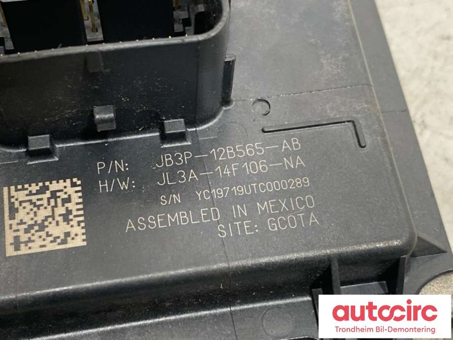 Styreenhet girkasse til Ford Ranger / Ranger Raptor 2015-2022 (2222212|JB3P12B565AB|)
