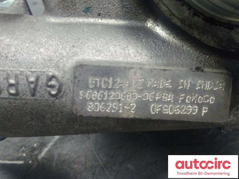 Turbo til Volvo S60 2010-2014 (Type II, Fase 1)  (GARRETT|36010147|9686120680|GTC1244VZ)