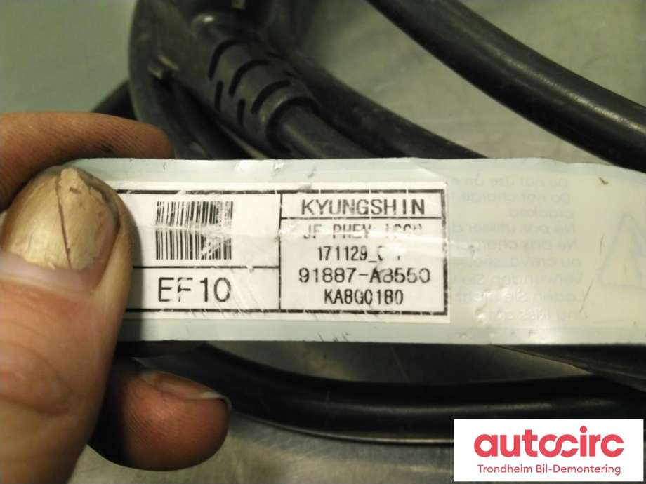 Batterilader kabel til Kia Optima 2017-2020  (NØDLADER|91887A8550|91887A 8550|)