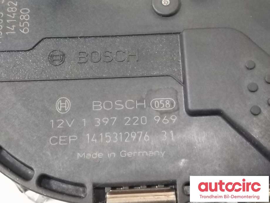 Viskermotor frontrute til Mercedes C-Klasse 2014-2018 (Fase 1) (W205) (W205) (BOSCH|A2058200740|A2058208102|1397220969)