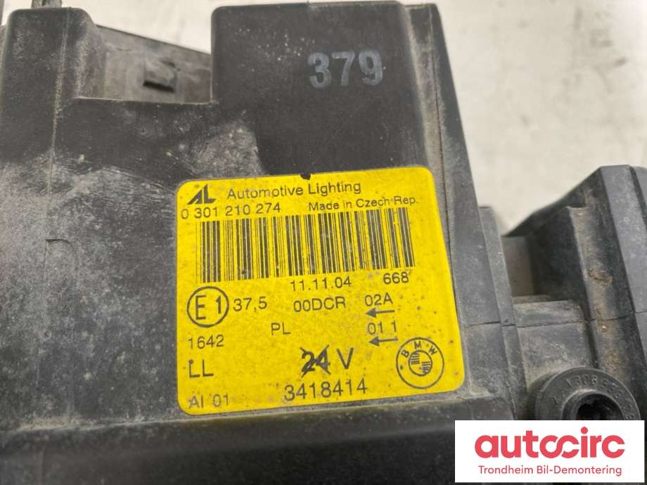 Frontlykt høyre xenon til BMW X3 2003-2006 (Fase 1) (E83) (E83) (AUTOMOTIVE LIGHTING|63123418388|)