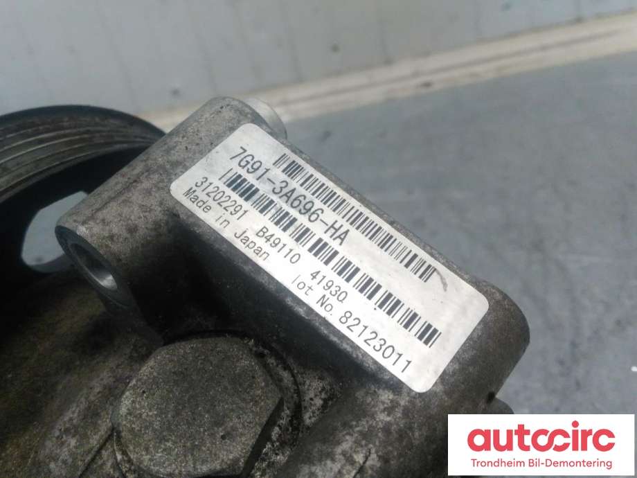 Servo pumpe mekanisk til Volvo S80 2006-2013 (Type II, Fase 1)  (...|36001213|31202291|7G91-3A696-HA)