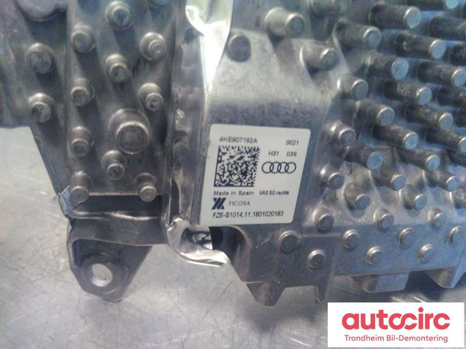 Styreenhet diverse til Audi e-tron 2018-->>  (...|4KE907182A|4KE907182B|)