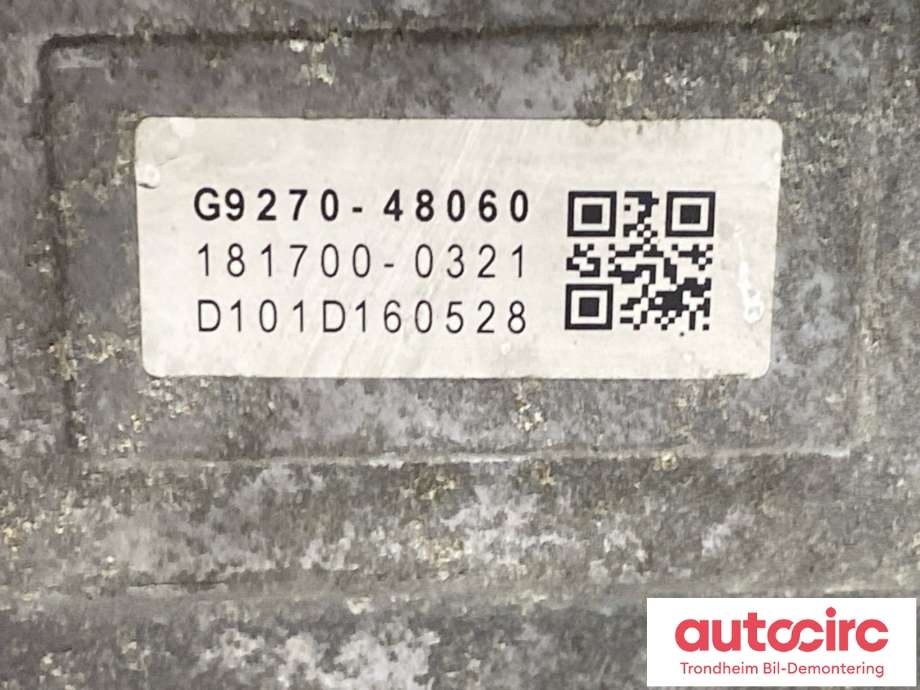 Inverter hybrid til Lexus NX 2014-2021 (Type I) (AZ10) (AZ10) (G92A042050|G9270-48060|)
