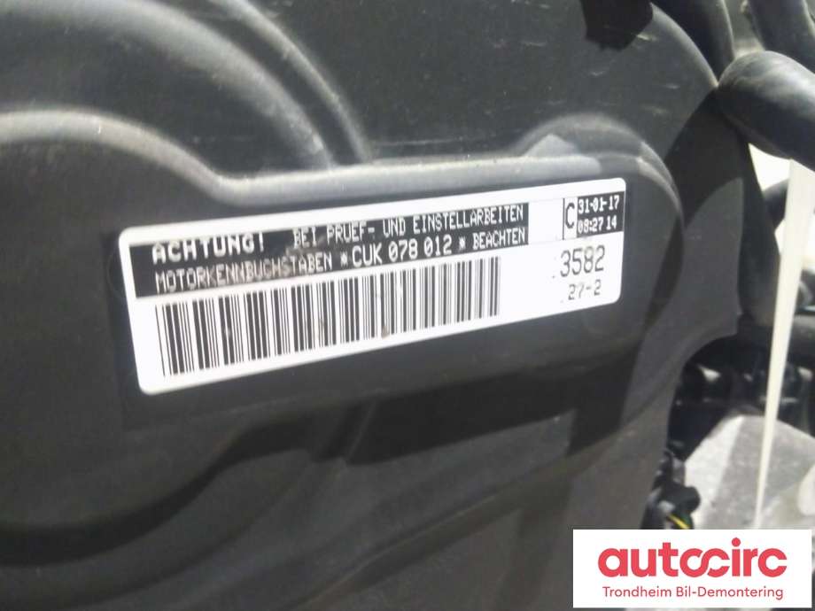 Motor hybrid bensin del til VW Passat 2015-2019 (Fase 1) (B8) (B8) (VAG|04E100034N|04E100099E|)