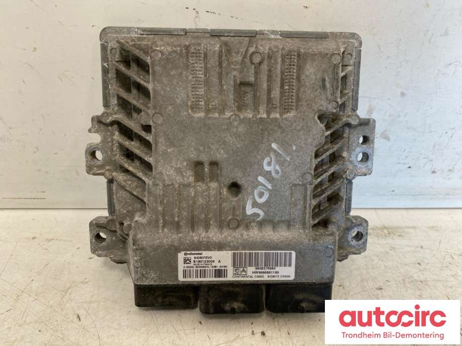 Styreenhet motor til Citroën C4, Picasso 2013-2018 (Type II) (CONTINENTAL|1610104380|9808376980|)